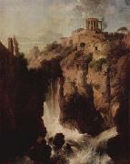 Christian Wilhelm Ernst Dietrich, Wasserfalle in Tivoli.